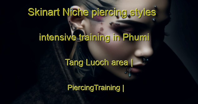 Skinart Niche piercing styles intensive training in Phumi Tang Luoch area | PiercingTraining | PiercingClasses | SkinartTraining-Cambodia